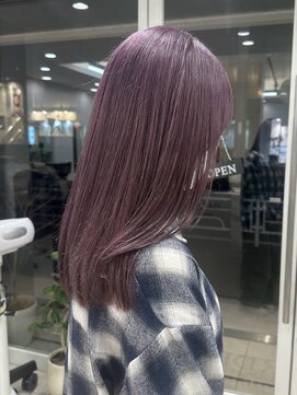 ガーデンヨコハマ(GARDEN YOKOHAMA) ミディアム ハイトーン ラベンダーグレーベージュ パープル