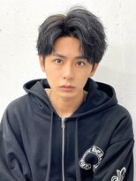 アーリー(Ali'i)&nbsp;ツイストスパイラルパーマリバースアップバングマッシュウルフ