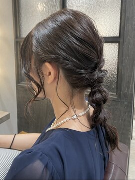 ミリ 千歳烏山(Mili CARE&SPA) 編みおろしアレンジ