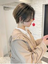 メモリーズ 表参道(Memories)&nbsp;ショートヘア/ボブ/可愛い丸み/簡単スタイリング/20代30代