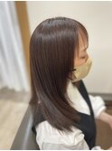 艶髪セミロング