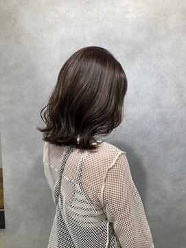 ヘアサロン セロ(Hair Salon SERO) 【セロ姫路】くびれミディアム/透明感カラー