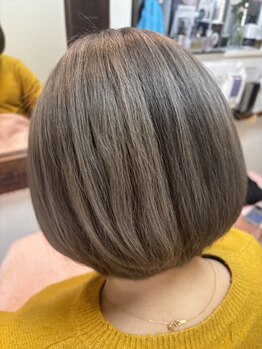 ティダヘアー(TIDA HAIR)の写真/【脱白髪染め】悩みの多い大人女性のために…＊毎日が楽しくなるようなお洒落スタイルをご提案◇