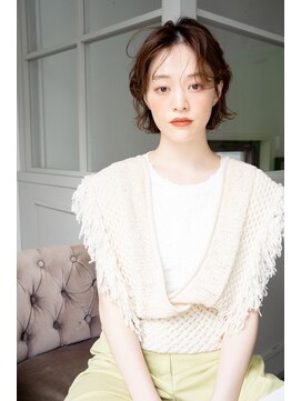 マグノリア オモテサンドウ(MAGNOLiA Omotesando) 抜け感が可愛いニュアンスボブパーマ・・・HINATA