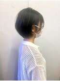 丸みショートボブ