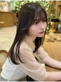 艶髪ストレートレイヤーロング小顔◎20代30代40代50代
