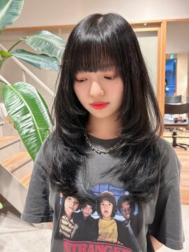 アルジャーノン グリーン(ALGERNON GREEN) レイヤー/ワンホン/韓国風/髪質改善【松本】