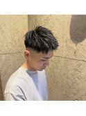 フェード×ショートアップバング