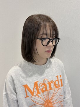 レンジヘアー(lange hair) beige【ストレート/酸性ストレート/ブリーチなし/メンズ】