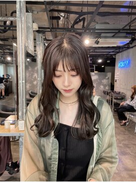 アイズ 横浜(IS) 横浜/mikiya指名/レイヤーカット/グレージュカラー