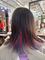 ビューティアンドスパ ガガ(GAGA)&nbsp;イベントカラー　推し活にインナーカラー。