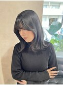 【RIENS】似合わせ顔周りカット×馬越麗奈