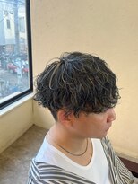 ナンバー エミライ 溝の口(N° emirai) 爽やかツーブロック刈り上げ束感アップバング