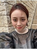 20代30代大人可愛いエアリーボブラベンダーベージュ透明感