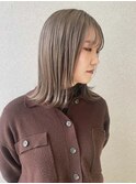 アッシュベージュ/大人ベージュ/ハイトーンカラー
