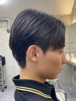 サイン メンズ 表参道(SIGN men's)&nbsp;ダウンパーマニュアンスパーマフェザーパーマセンターパート