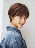 ふんわり丸みマッシュショート