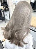 ★デジタルパーマミニウルフチェリーブラウンホワイトグレージュ