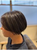 白髪ぼかしハイライト♪