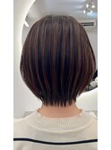 ショートカットxひし形ショートボブ×前髪あり20代30代40代
