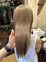 ヘアー クリエイト カルバリ(HAIR CREATE Calbari)&nbsp;くすみ感◎ミルクティーブラウン
