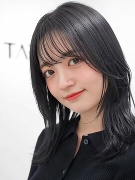 タヤ 天神店(TAYA) 黒髪レイヤーカット