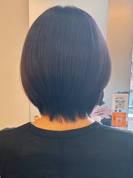 【67.カット×髪質改善】縮毛矯正・白髪染め・ショートカット♪