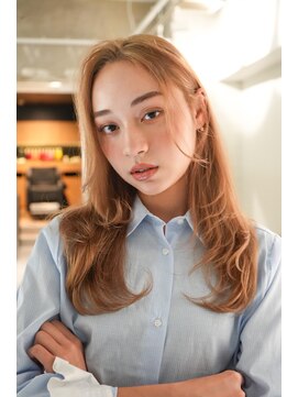 ラヴィズム 長岡店(LUVISM) ◎韓国ヘアー顔周りレイヤーダブルカラーおくれ毛前髪長岡/新潟