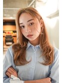 ◎韓国ヘアー顔周りレイヤーダブルカラーおくれ毛前髪長岡/新潟