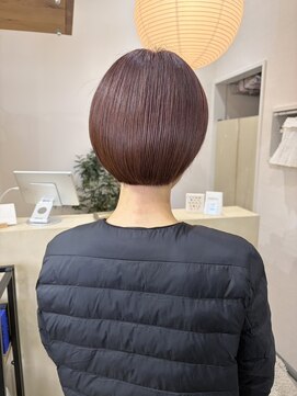 サンコ(sanco.) 似合わせカット＋透明感カラー