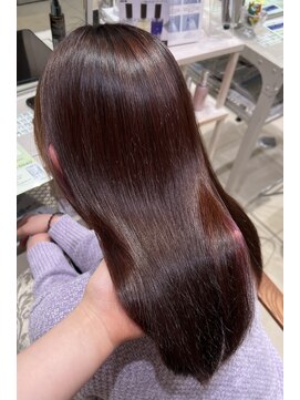 フォルテ 横浜店(FORTE) ボルドーカラー/ピンクブラウン/髪質改善