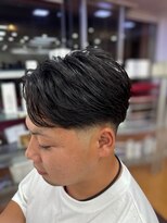 ハイプ 木更津(HYPE)&nbsp;【毛流れパーマ】刈り上げセンターパート/フェザーパーマ