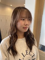 シェリー(Che'ri)&nbsp;前髪アンブレラカラー(山崎)