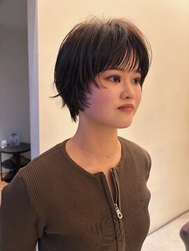 トップヘアー スパアンドリラクゼーション 安城(spa&relaxation) あいみょん風ウルフショート20代30代40代前髪あり前髪無し丸顔