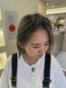 【海山指名限定】白髪を隠さず活かす地毛ハイライト＋3stepトリートメント