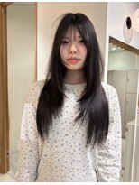 トーチ(torch)&nbsp;ハッシュカット / 赤みなしブラウンカラー /髪質改善カラー