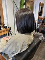 ヘアードレスビュー(hair dress V.I.E.W)&nbsp;肩上ロブ×寒色ベージュ