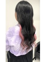 ヘアーデザイン ジェルム(Hair Design germe)&nbsp;プルエクステピンクインナー #しのだスペシャル
