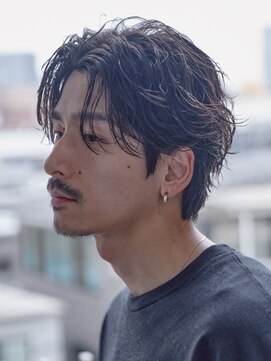 レタッチバイフィフス(RETOUCH by fifth) 原宿メンズパーマフェザーパーマシャドウパーマセンターパート