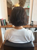 イエルカ(YELCA)&nbsp;『エアリーウェーブショートボブ1back』
