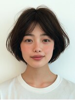 ロディーナ 大口 新子安(rodina) ハッシュカット/グレージュ/デザインカラー/大口新子安白楽鶴見