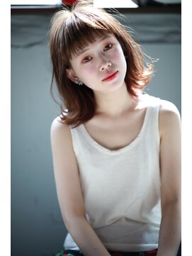 クロム バイ リエット(Chlom by Lietto) Chlom ☆シースルーボブシナモンベージュ TEL 0364574337