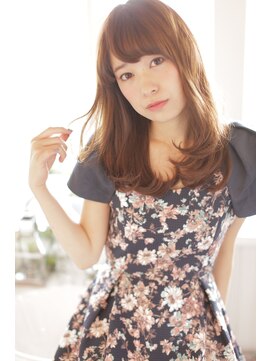 ジーナ 福岡天神(Zina) ☆Zina☆大人かわいいシースルーバングセミディ３