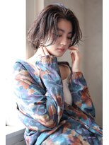 ソイ コンク 下北沢(soi conc)&nbsp;抜け感ボブ×グレージュ