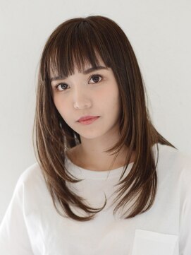 アース 三軒茶屋店(HAIR&MAKE EARTH) うるっとツヤめく好感度アップストレート