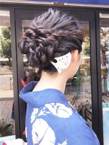 ヘア クチュール ミヨ(HAIR COUTURE MIYO) 浴衣　ヘアアレンジ