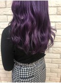 韓国風ダブルカラーケアブリーチレイヤー暖色パープル韓国