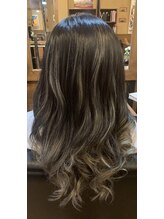 美容室 福山 バレイヤージュ