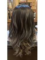 美容室 福山 バレイヤージュ