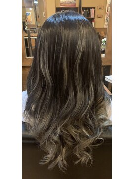 美容室 福山 バレイヤージュ